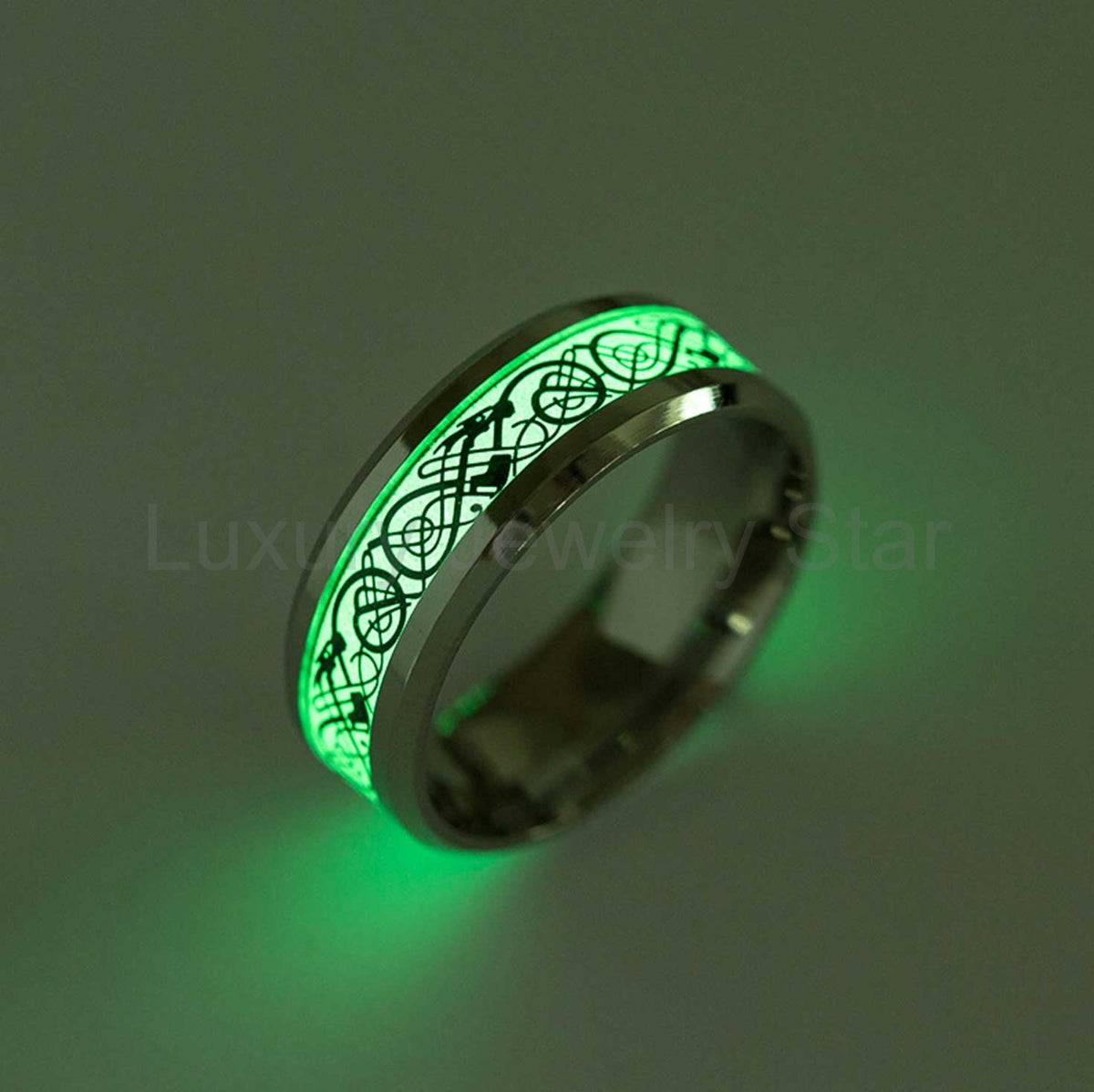 Glowing In The Dark Dragon Ring