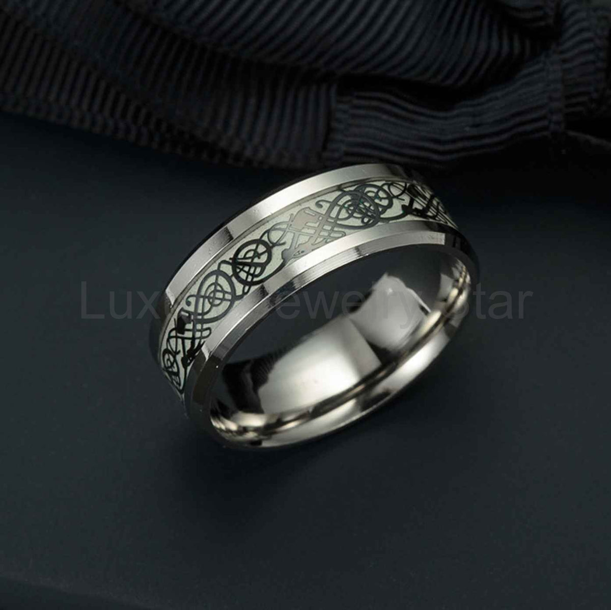 Glowing In The Dark Dragon Ring - image 2