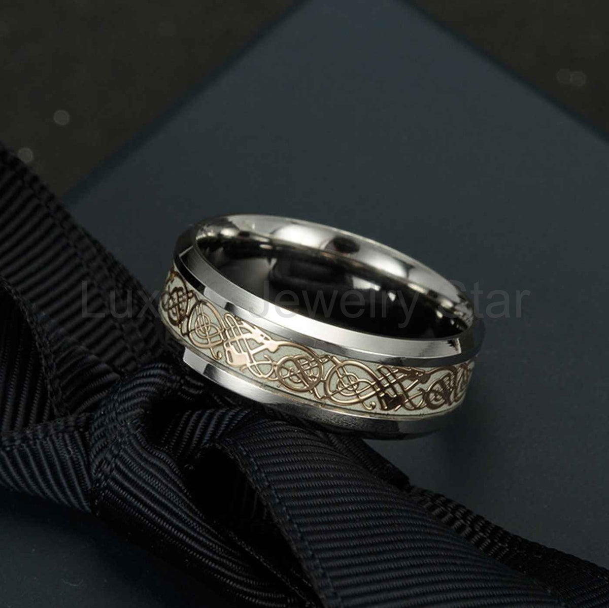 Glowing In The Dark Dragon Ring - image 3