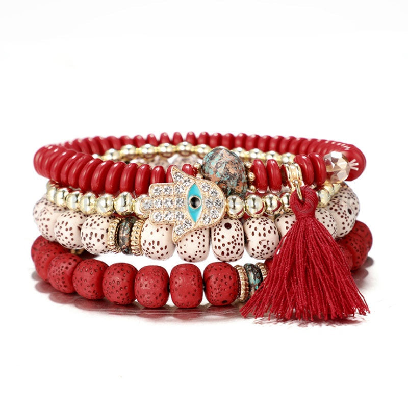 Handcrafted Boho Vintage Style Bracelet - image 4