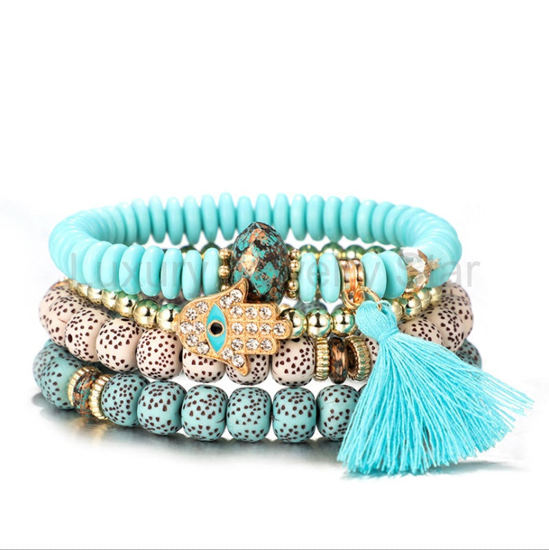 Handcrafted Boho Vintage Style Bracelet - image 5