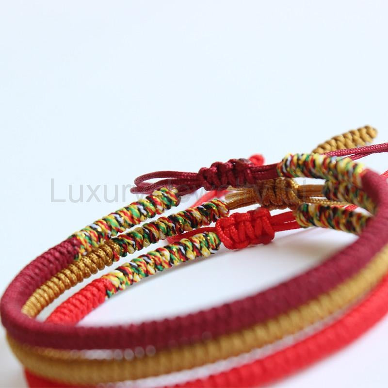 Handmade Knots Lucky Rope Bracelet - image 4