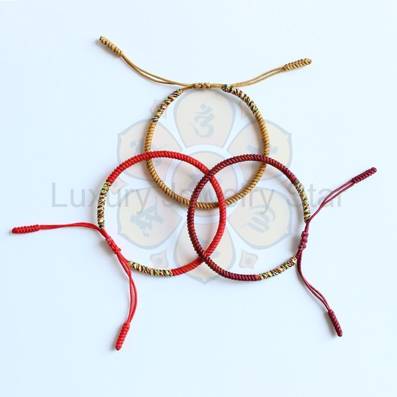 Handmade Knots Lucky Rope Bracelet - image 6