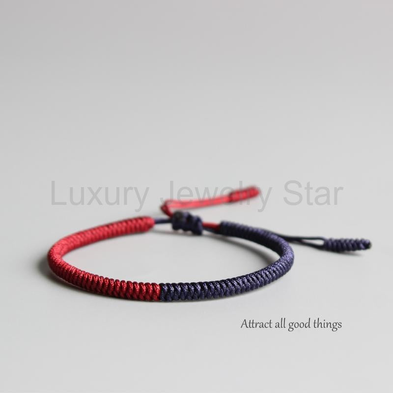 Handmade Knots Lucky Rope Bracelet (Peace) - image 3