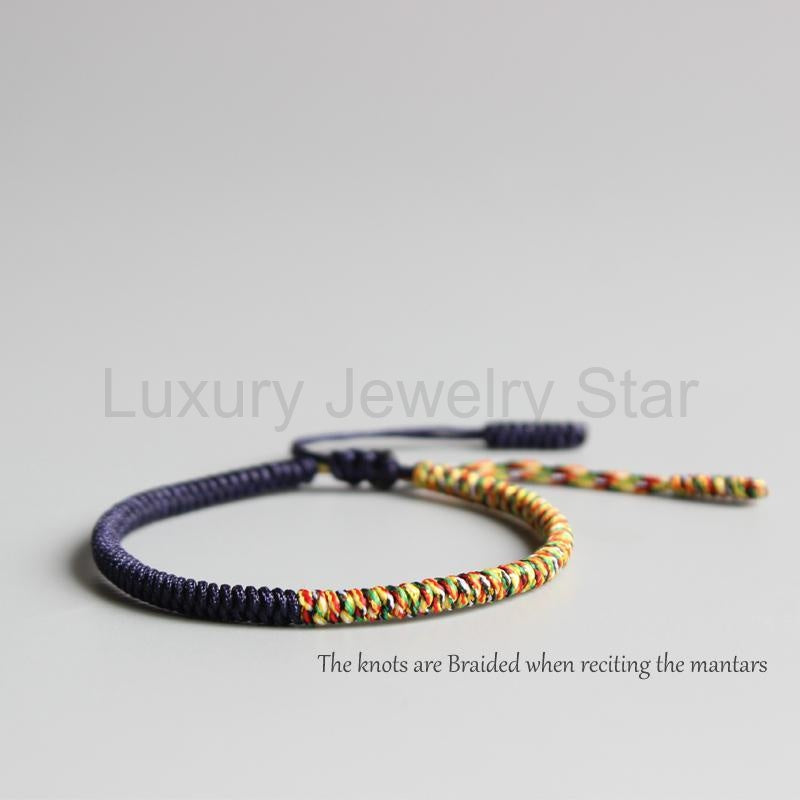 Handmade Knots Lucky Rope Bracelet (Peace) - image 4