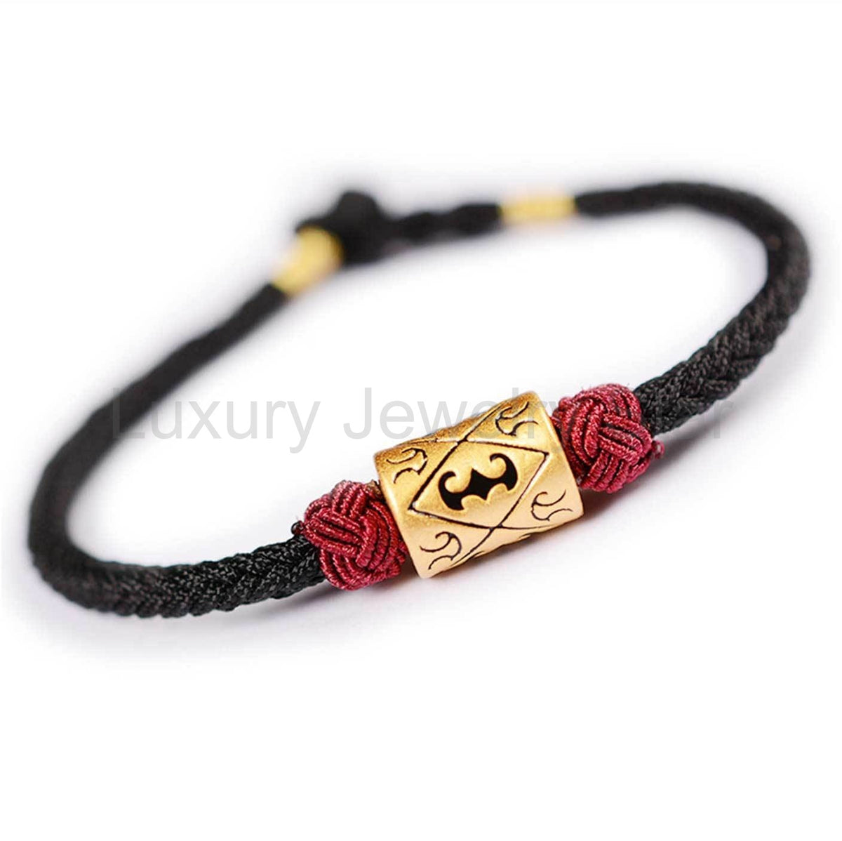 Handmade Red String Lucky Fortune Bracelet - image 5