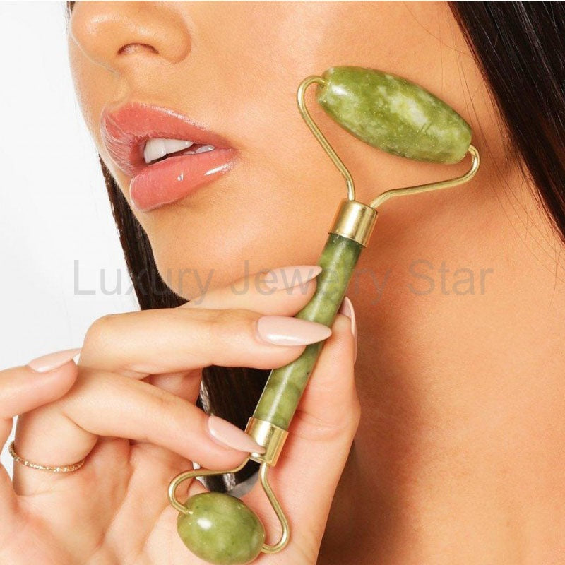 Jade Facial Massage Roller - image 6