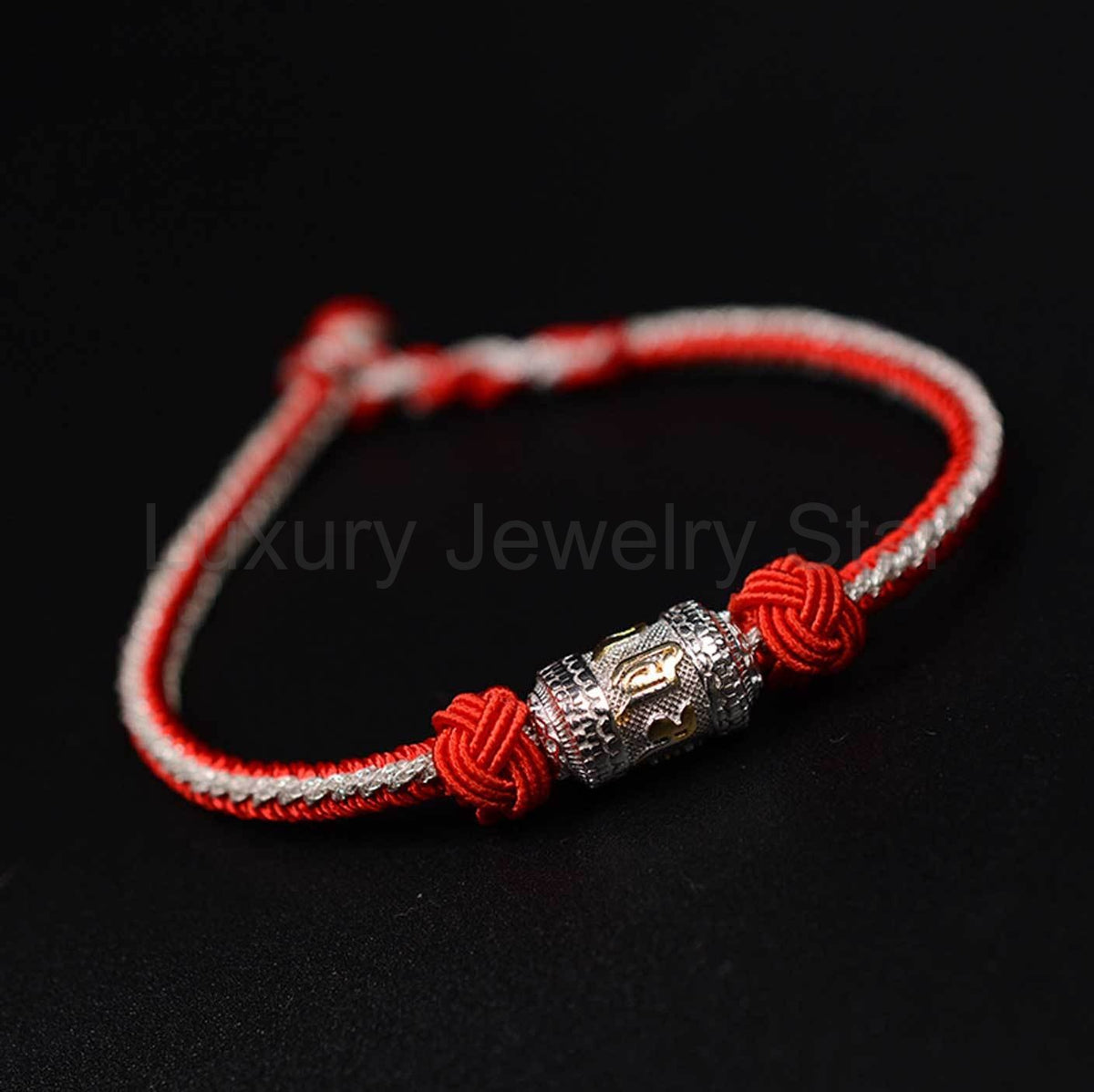 Lucky Red String Bracelet from Tibet - image 10