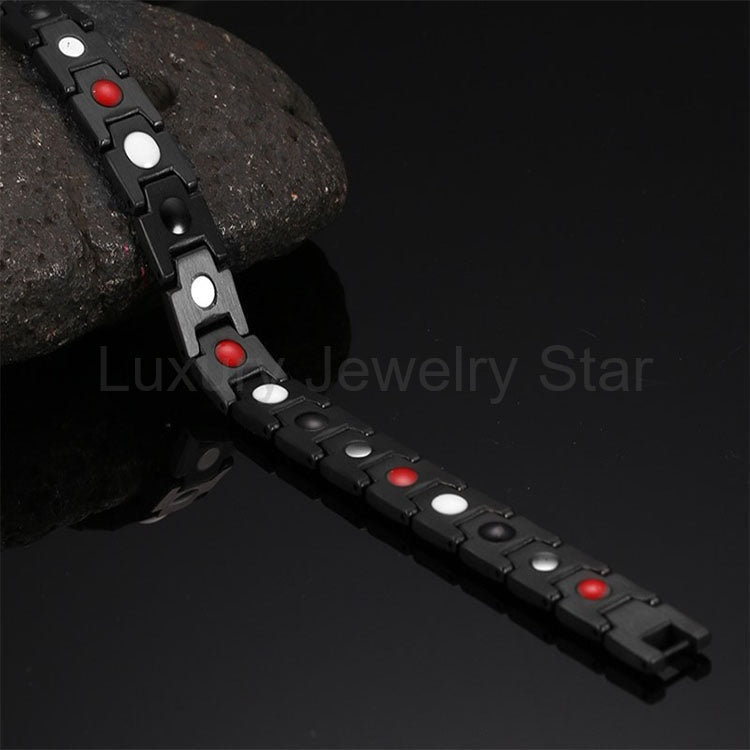 Mani Mantra Germanium Titanium Bracelet - image 8