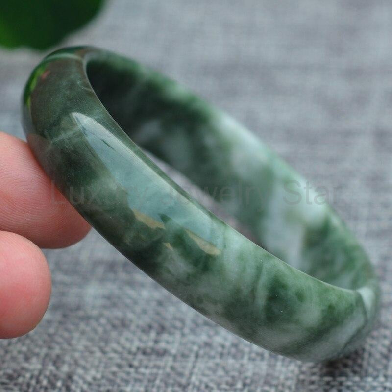 Pure Jade Bangle Bracelet - image 3