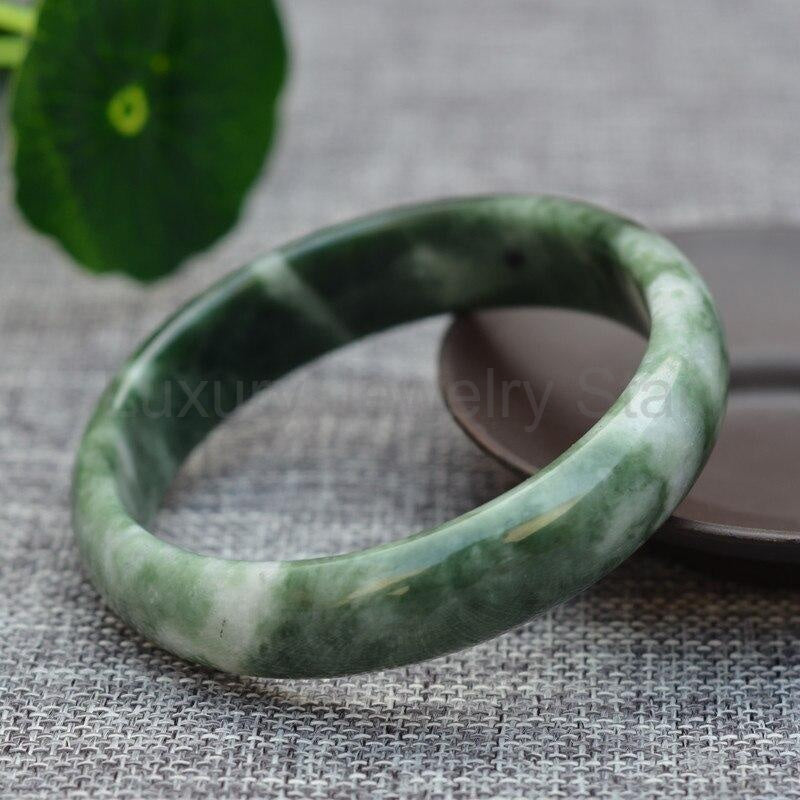Pure Jade Bangle Bracelet - image 4