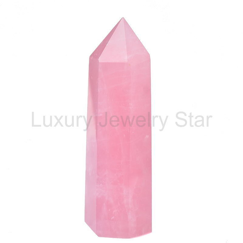 Rose Quartz Crystal Wand - image 5