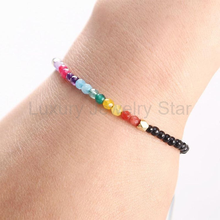 Super Exclusive 7 Chakra & 12 Constellation Bracelet - image 12