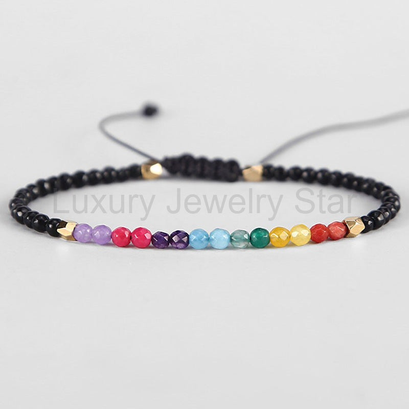 Super Exclusive 7 Chakra & 12 Constellation Bracelet - image 4