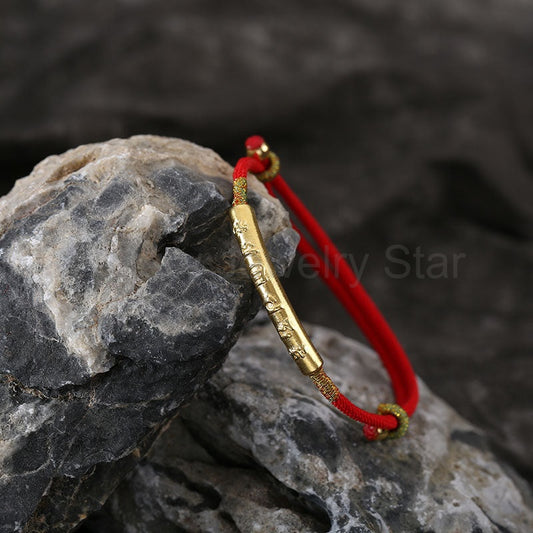 Tibetan Buddhist Lucky Bracelet Red String Bracelet - image 2