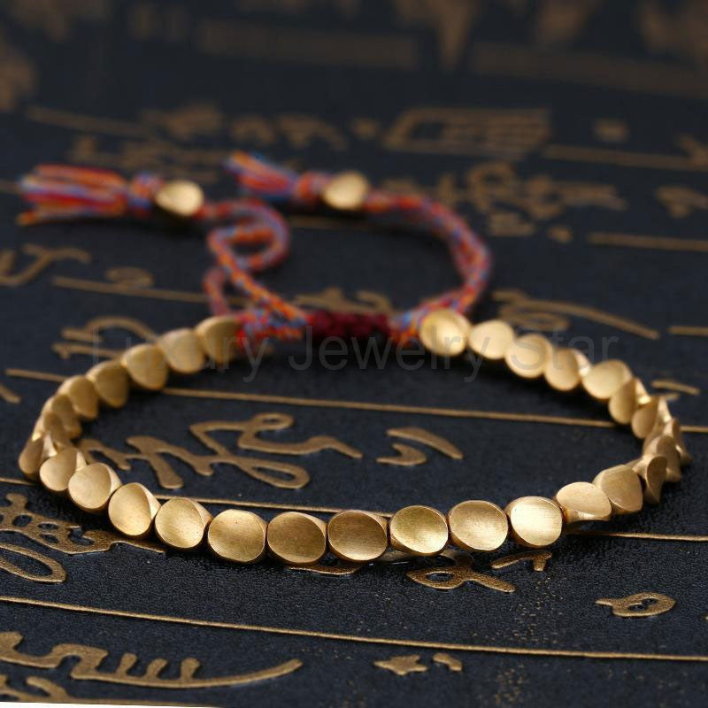 Tibetan Copper Beads Bracelet