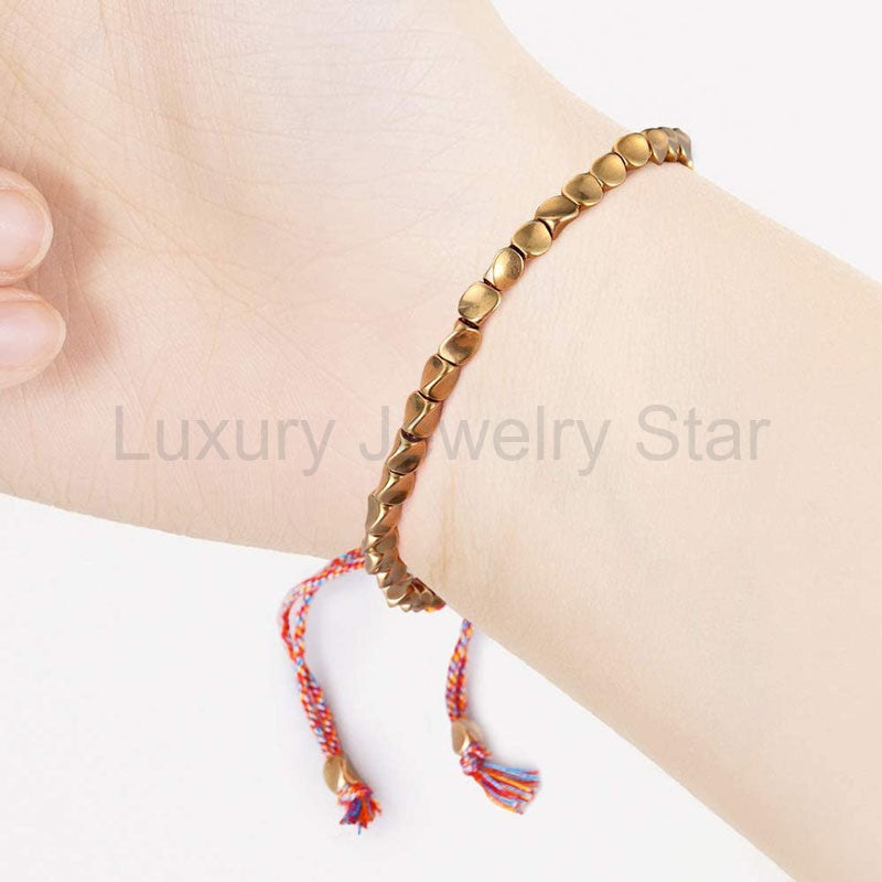 Tibetan Copper Beads Bracelet - image 5