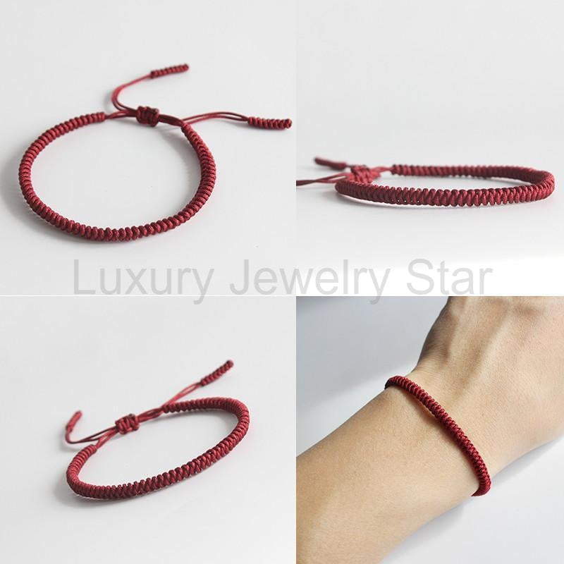 Tibetan Knot Buddhist Lucky Bracelet - image 6