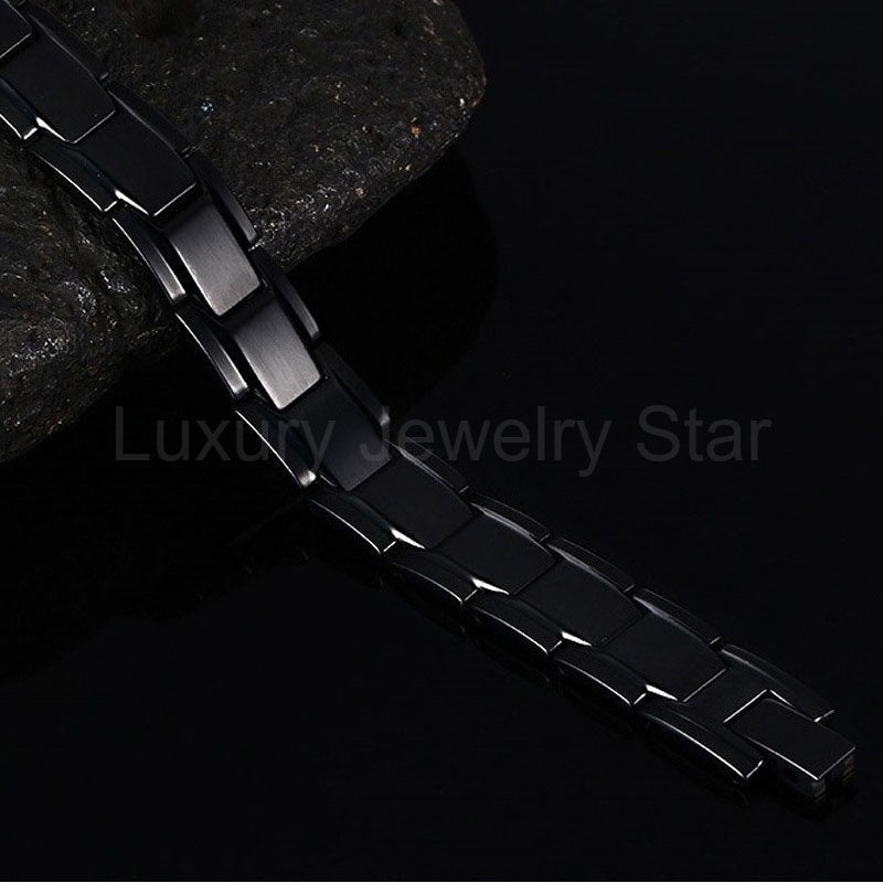 Titanium Steel Magnetic Therapy Bracelet - image 15