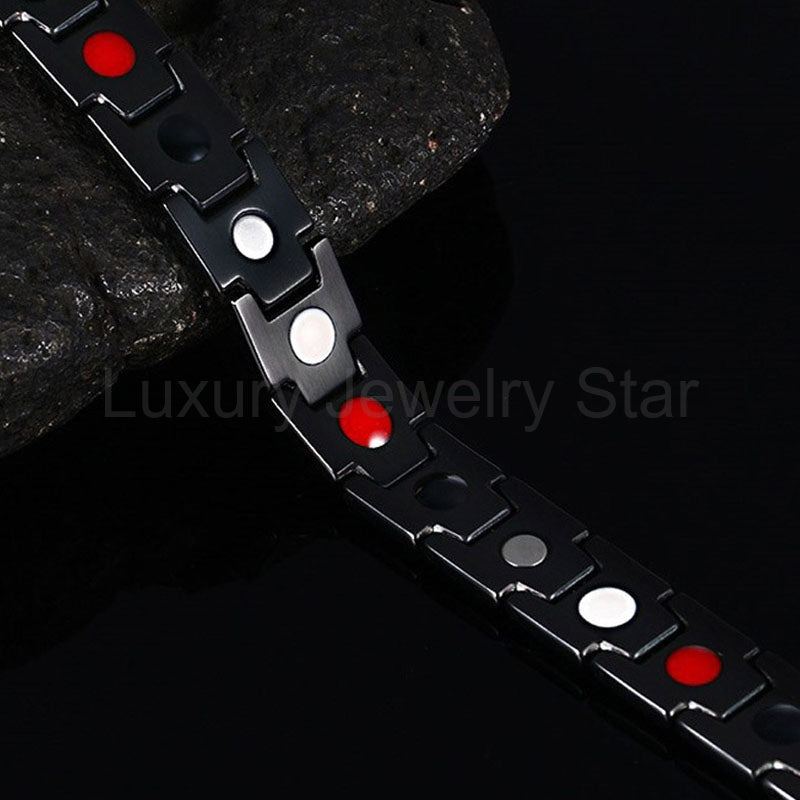Titanium Steel Magnetic Therapy Bracelet - image 16