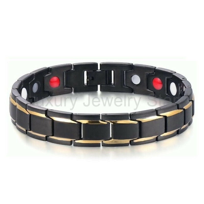Titanium Steel Magnetic Therapy Bracelet - image 3