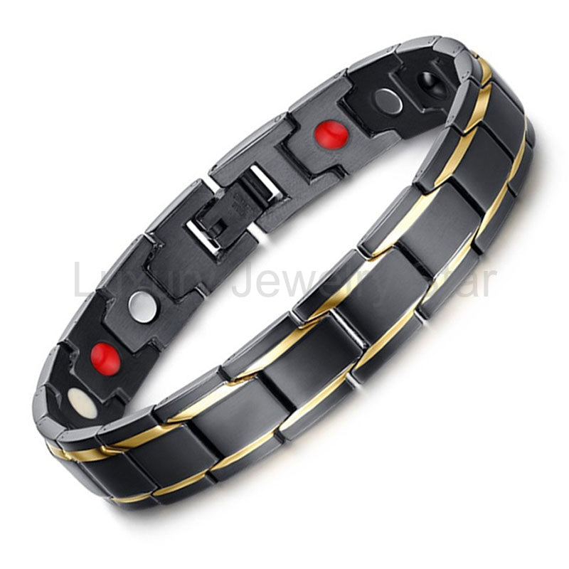 Titanium Steel Magnetic Therapy Bracelet - image 8