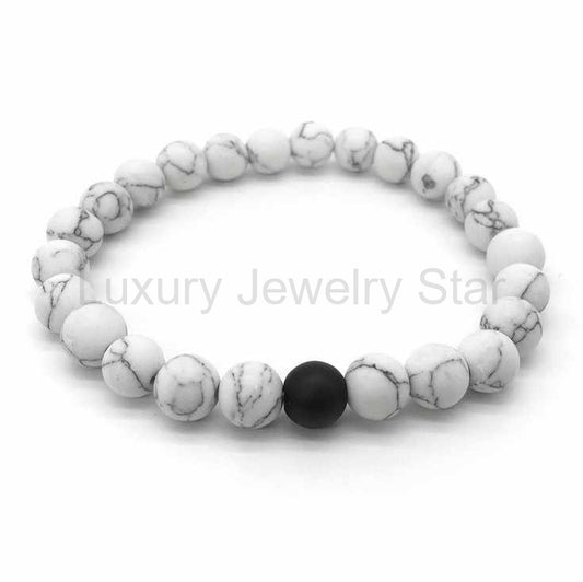 Yin and Yang Bead Bracelet Set - image 2