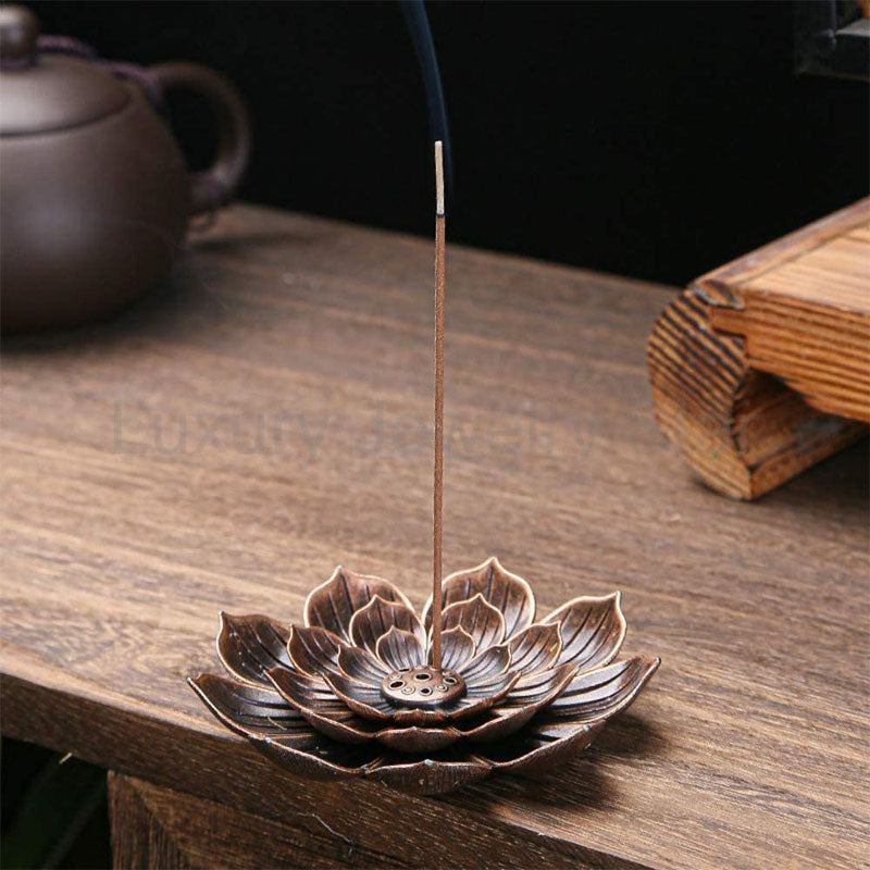 Zen Lotus Incense Holder - image 2