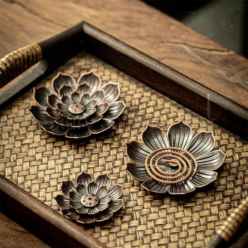 Zen Lotus Incense Holder - image 4