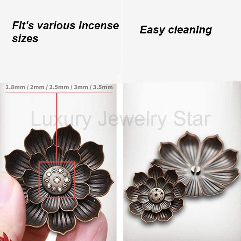 Zen Lotus Incense Holder - image 6