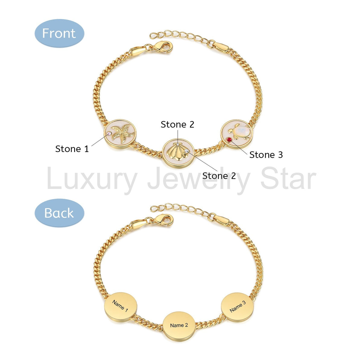 Custom Birthstone Bracelet - image 10