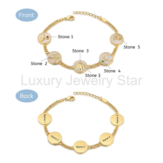 Custom Birthstone Bracelet - image 2