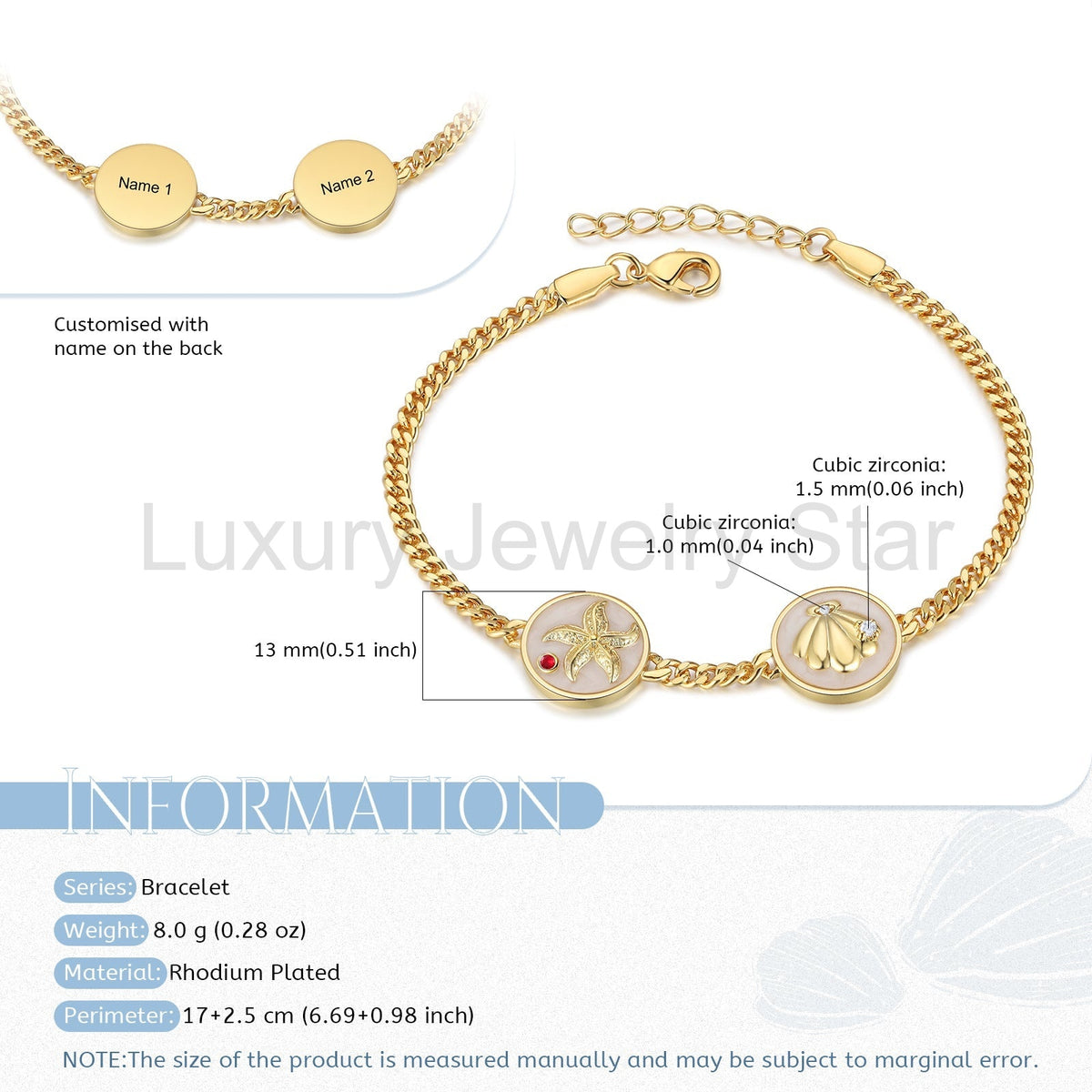 Custom Birthstone Bracelet - image 3