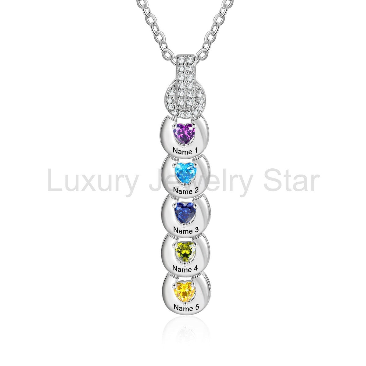 Custom Birthstone Necklace