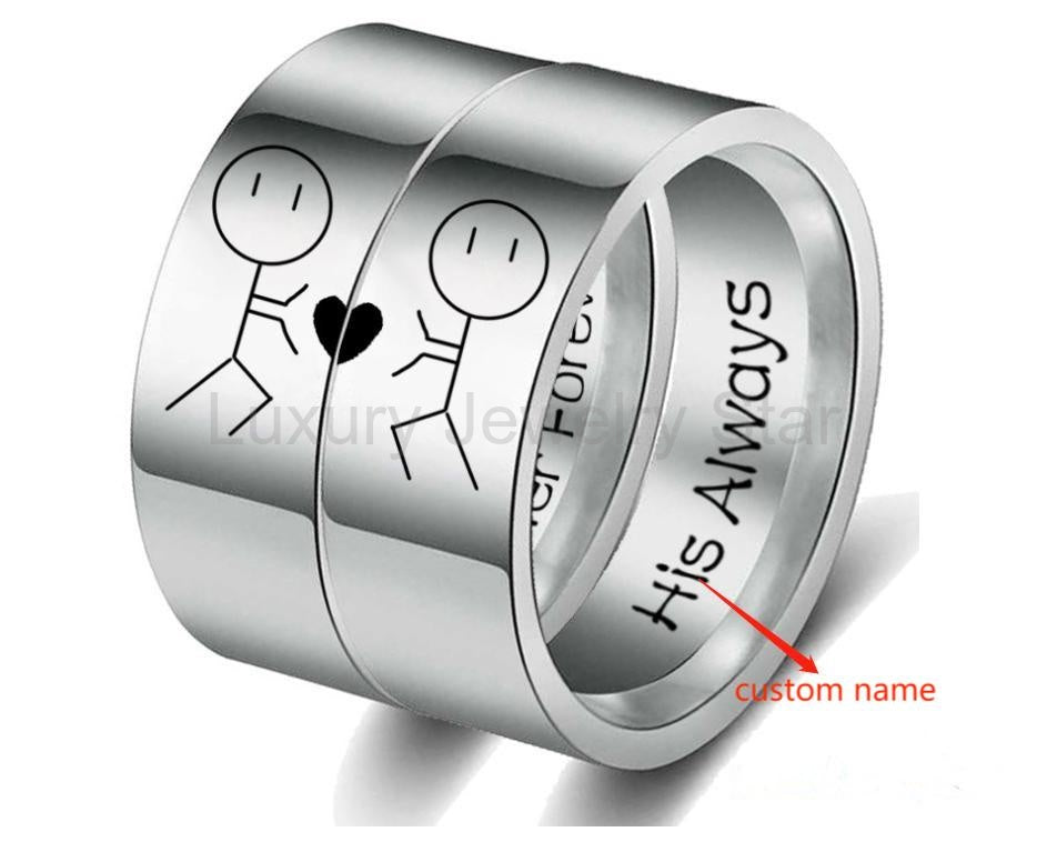 Custom Couple Rings - image 7