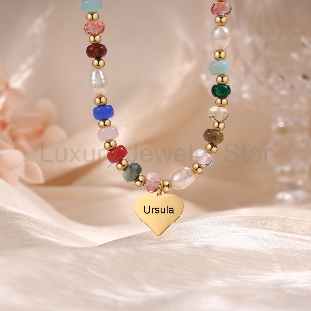 Custom Name Beaded Necklace - image 5