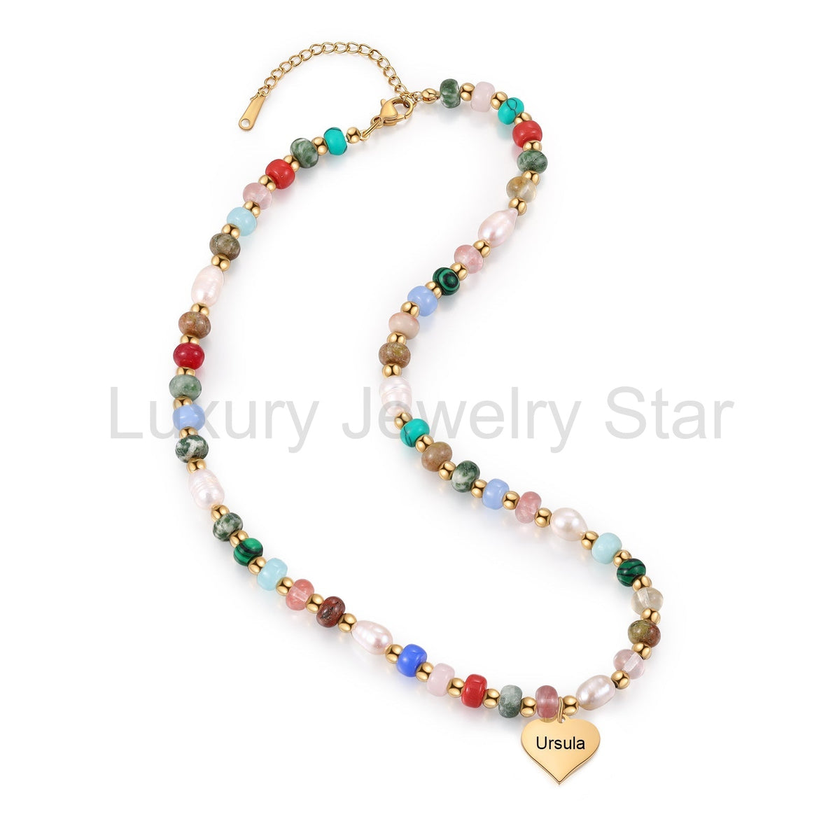Custom Name Beaded Necklace - image 6