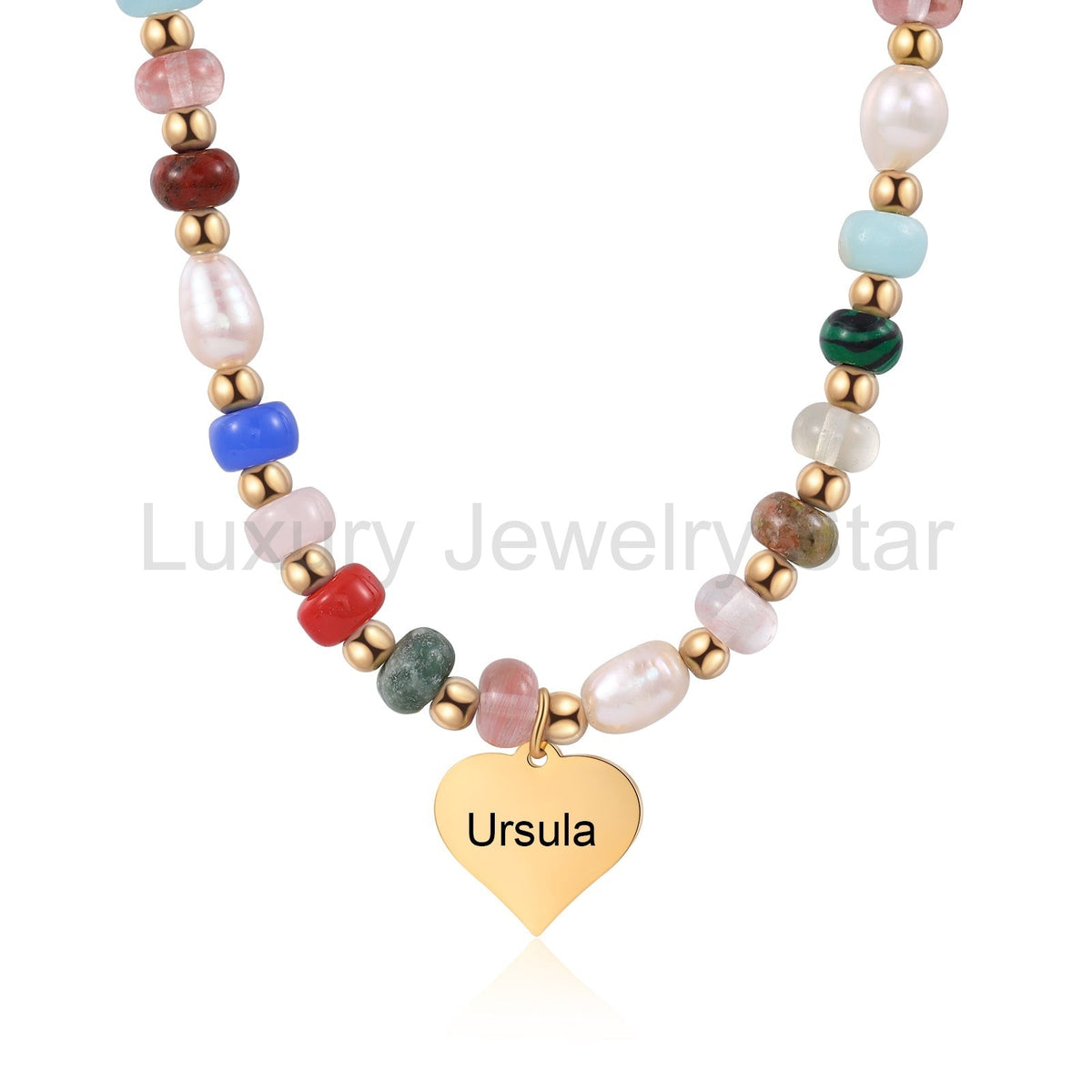 Custom Name Beaded Necklace - image 8