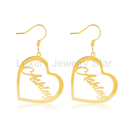 Custom Name Earrings