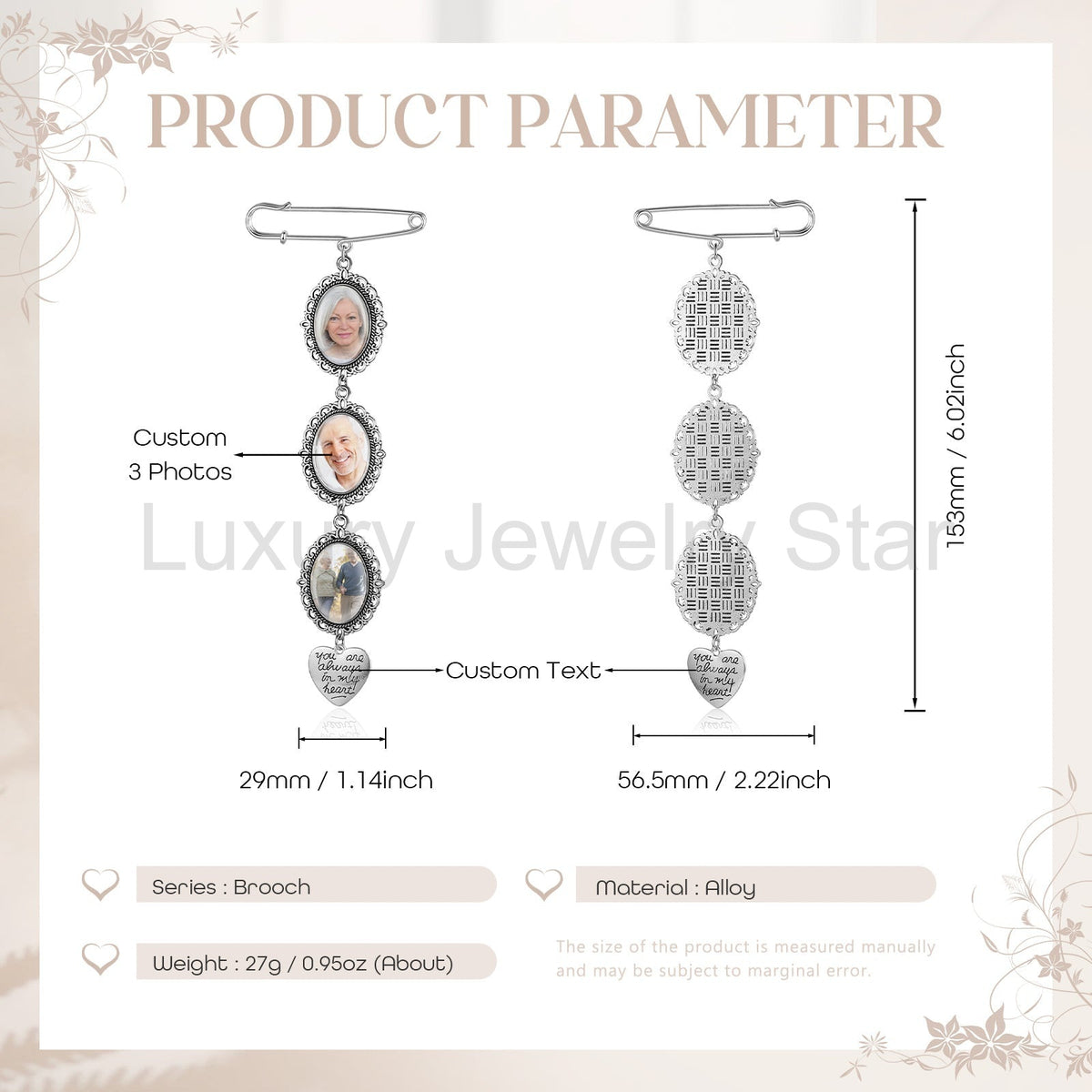 Custom Photo Brooch - image 10