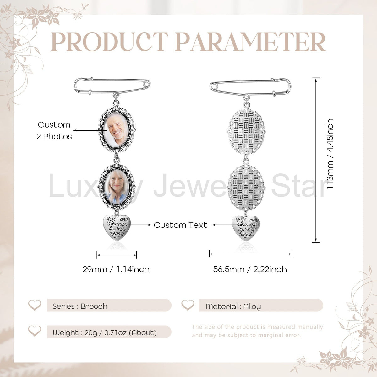 Custom Photo Brooch - image 17