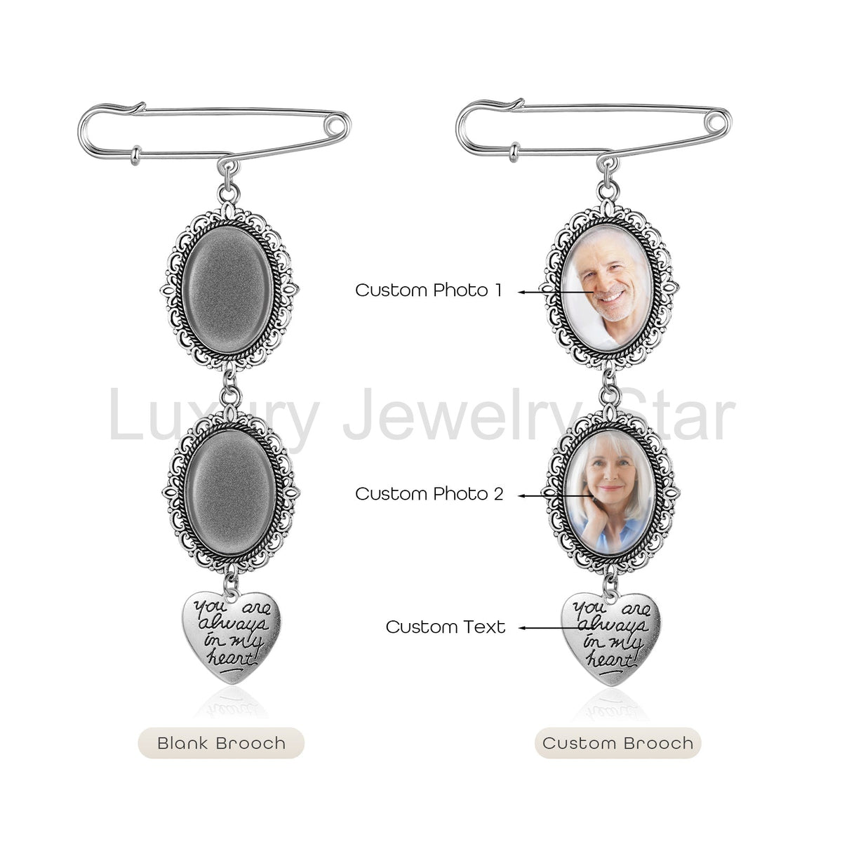 Custom Photo Brooch - image 3
