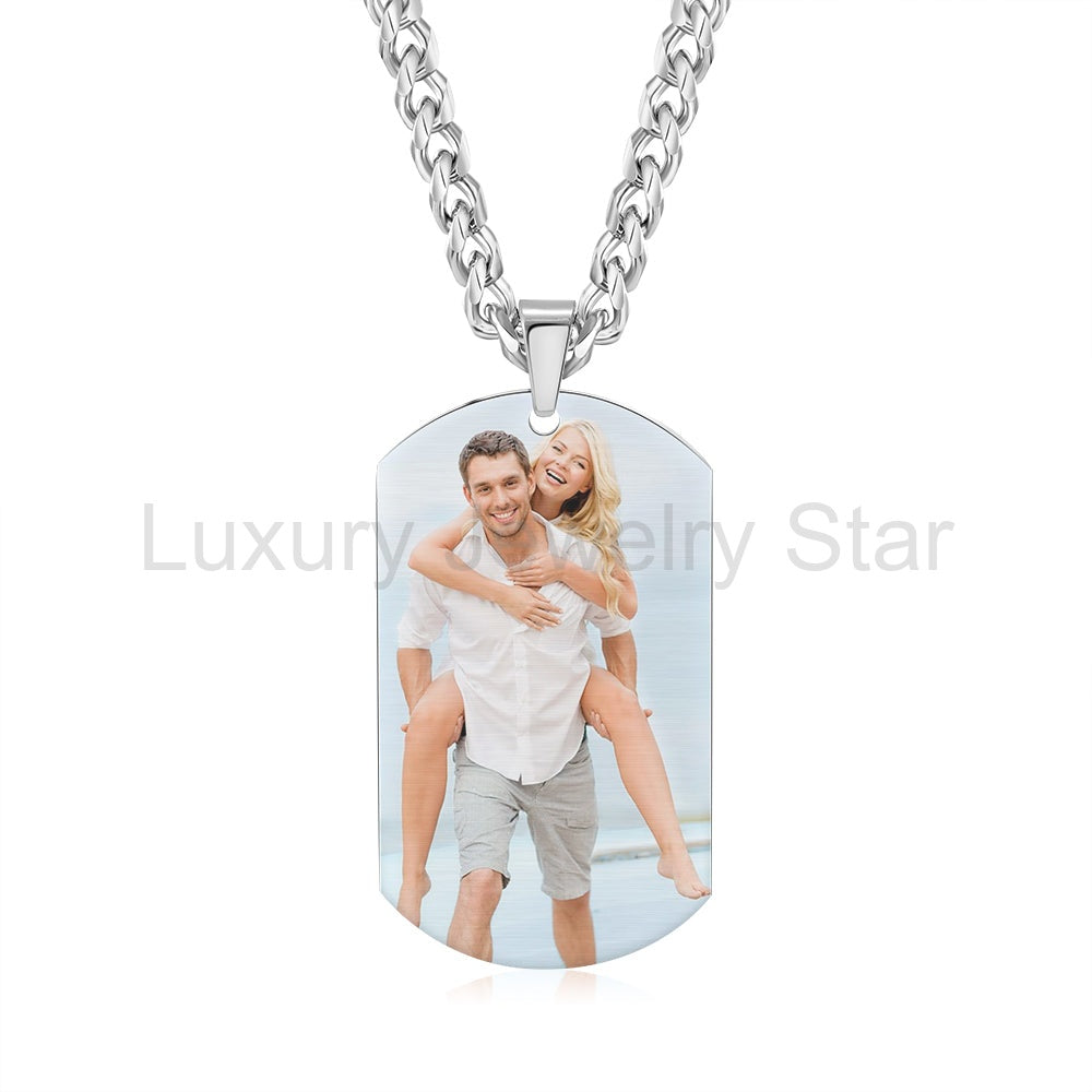 Custom Photo Necklace