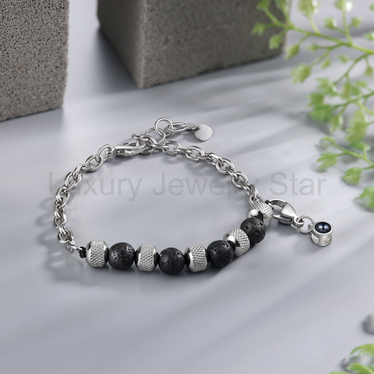 Custom Photo Projection Beaded Bracelet - image 7