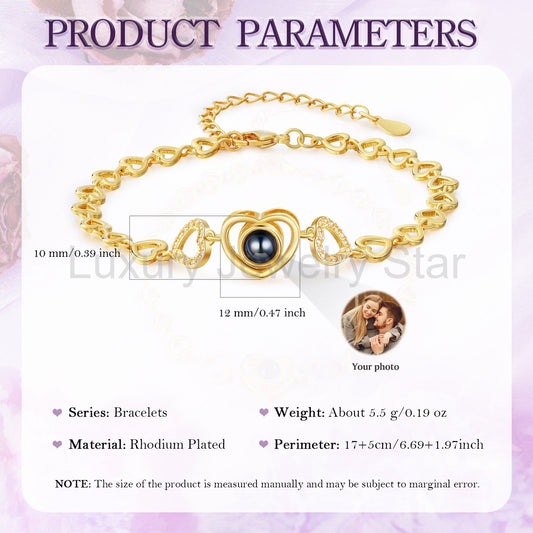 Custom Photo Projection Bracelet - image 2