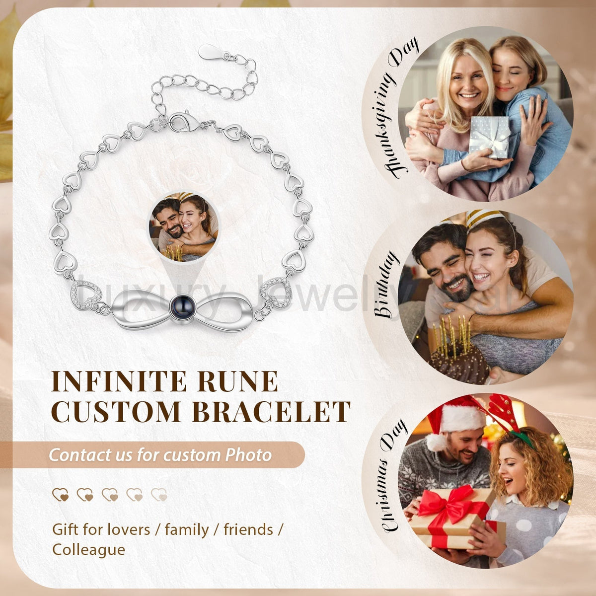 Custom Photo Projection Bracelet - image 6