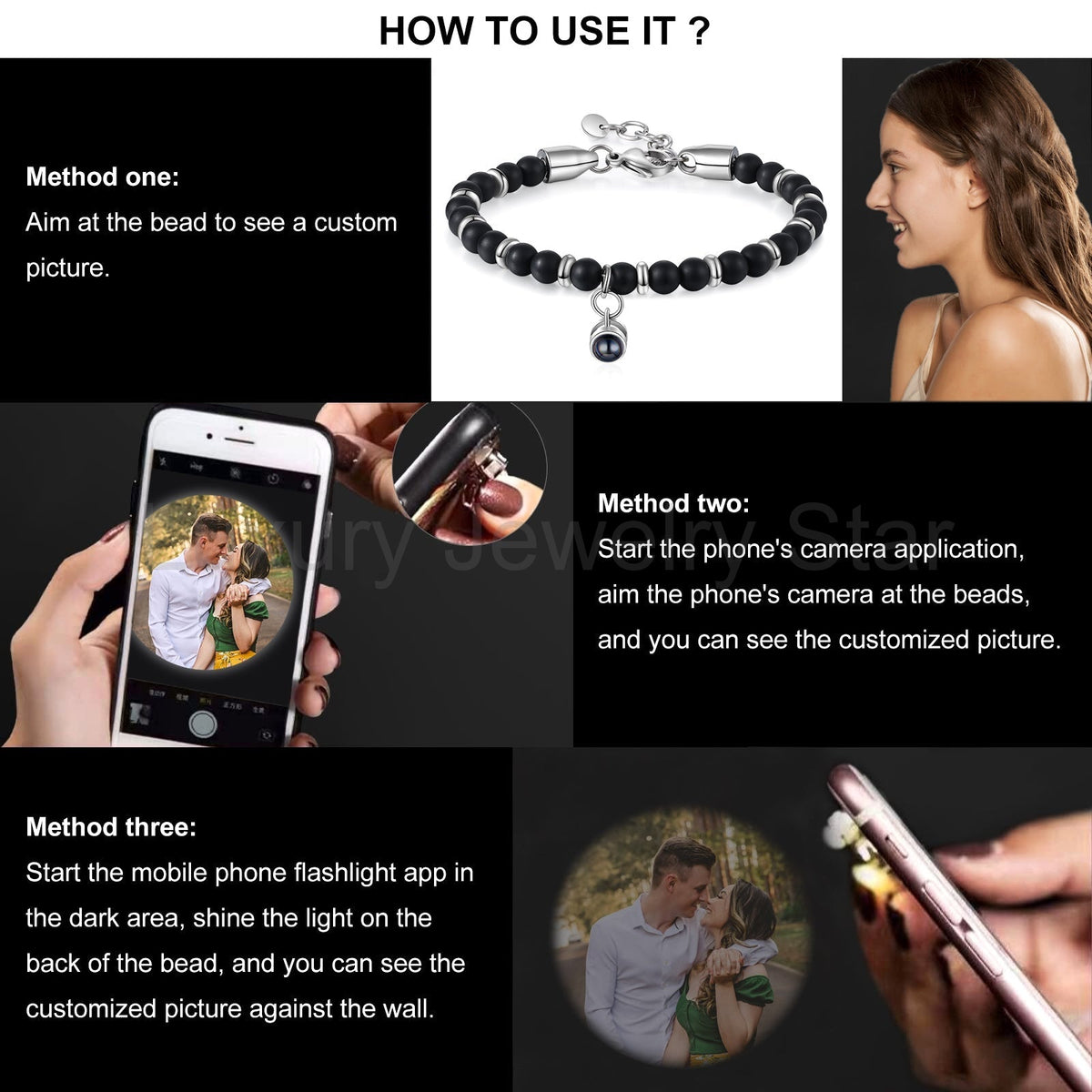Custom Photo Projection Bracelet - image 8