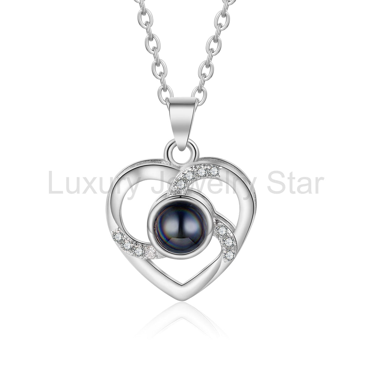 Custom Photo Projection Necklace