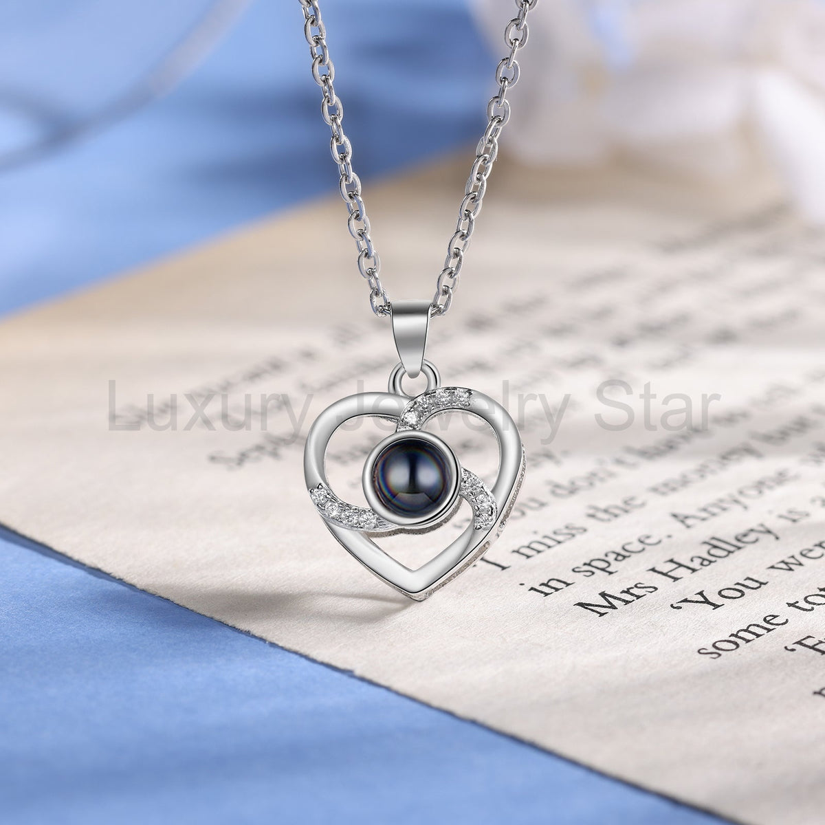 Custom Photo Projection Necklace - image 3