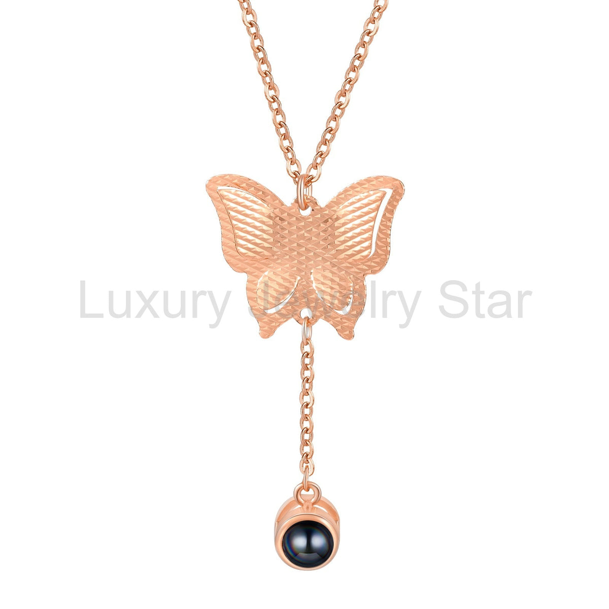 Custom Photo Projection Necklace